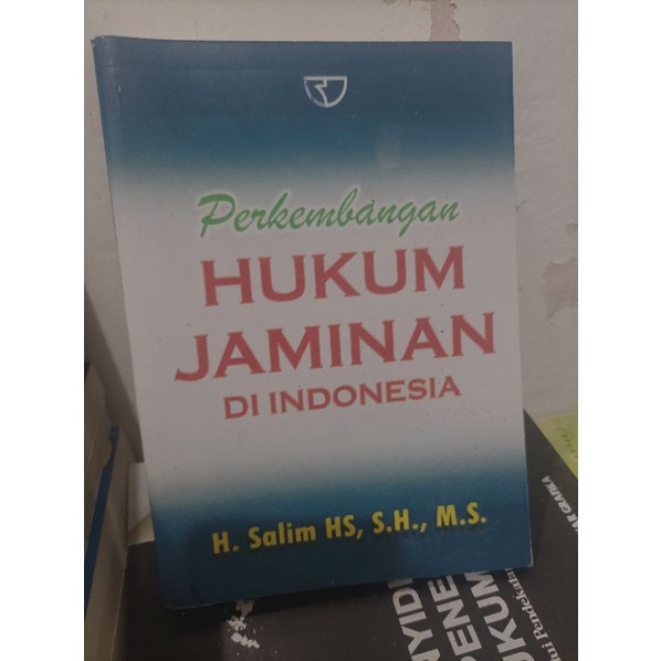 Jual PERKEMBANGAN HUKUM JAMINAN DI INDONESIA Salim | Shopee Indonesia