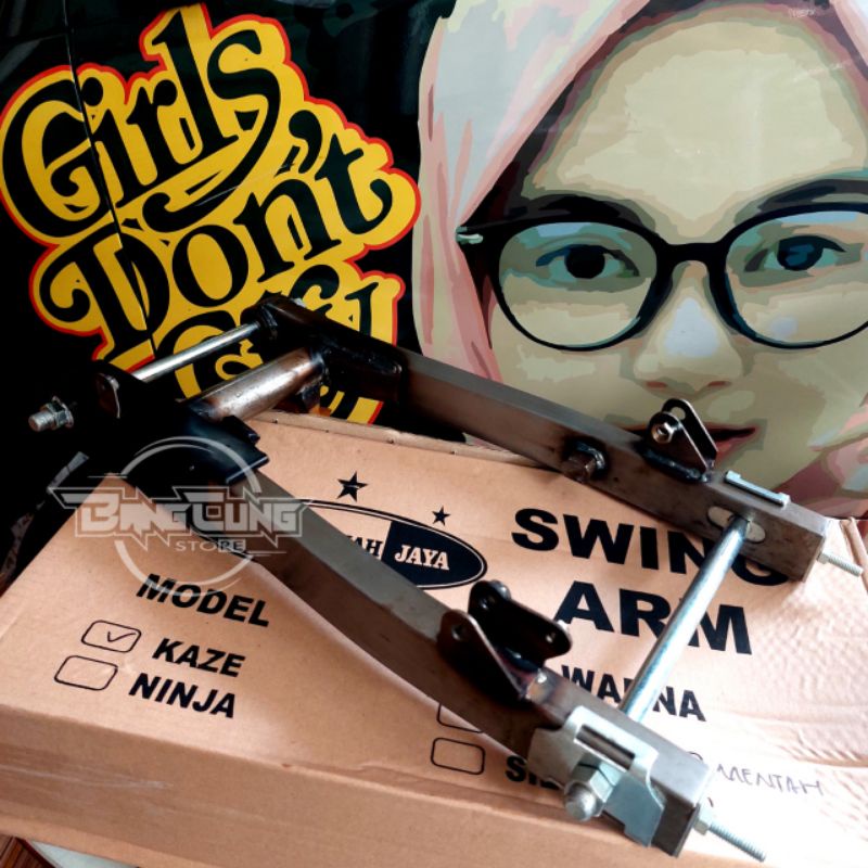 Jual B&C - Swing Arm Motor KAZE pnp CB GL MP Megapro Merk SHJ Set As ...