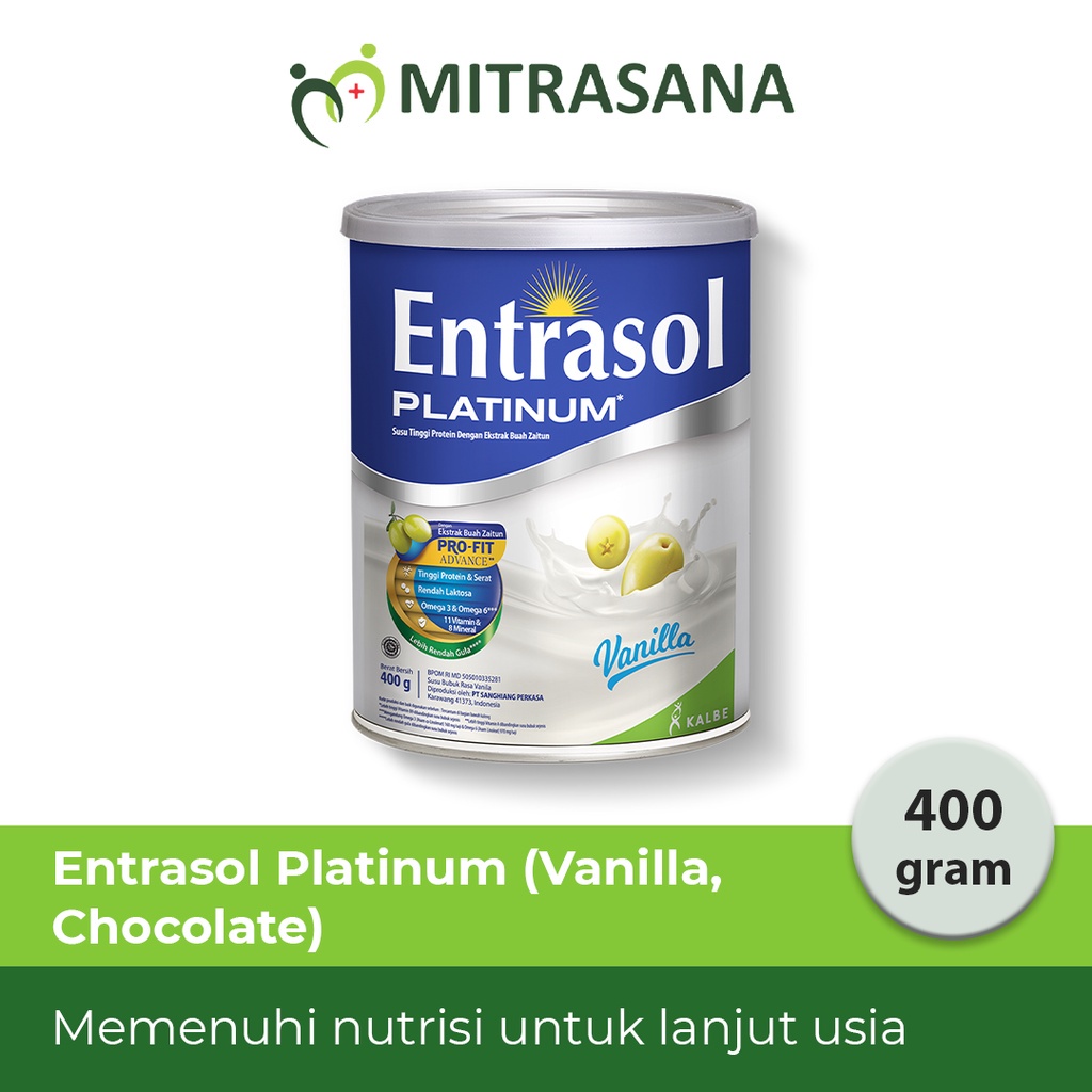 Jual Entrasol Platinum 400 Gr - Membantu Kesehatan Tulang | Shopee ...