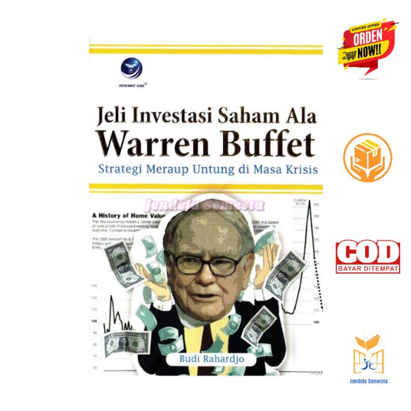 Jual Buku Jeli Investasi Saham Ala Warren Buffet : Strategi Meraup ...