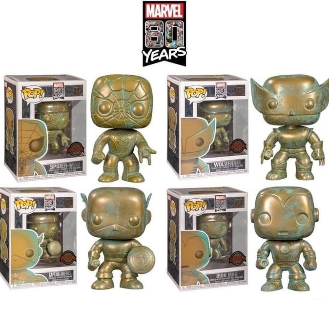 Jual Funko Pop! Set Promotion Marvel 80Th Anniversary - Patina (4 Items ...