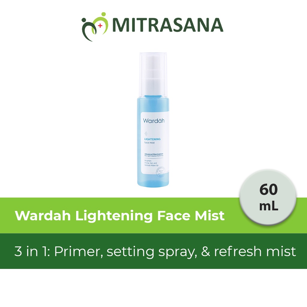 Jual Wardah Lightening Face Mist 60 ml Shopee Indonesia