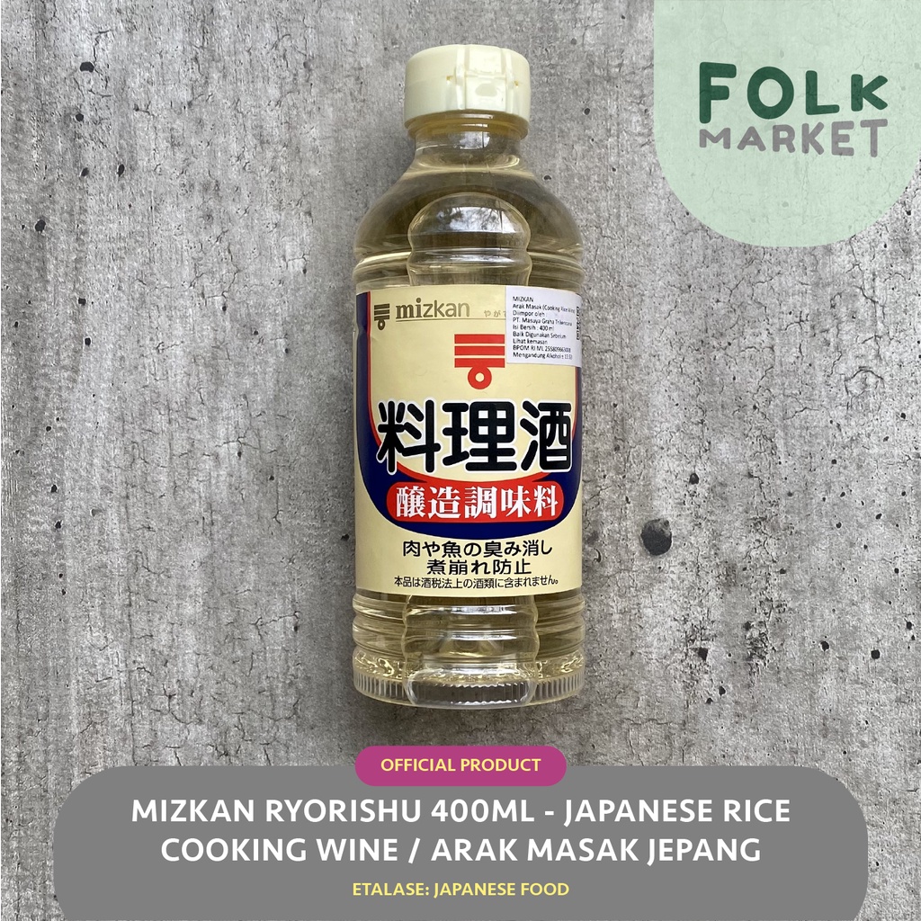 Jual MIZKAN Ryorishu 400ml Japanese Rice Cooking Wine / Arak Masak
