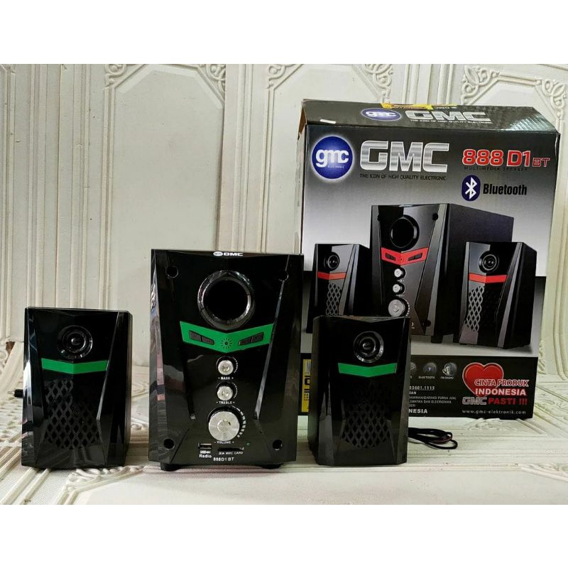 Jual Speaker Bluetooth Multimedia Gmc D Speaker Gmc Shopee Indonesia