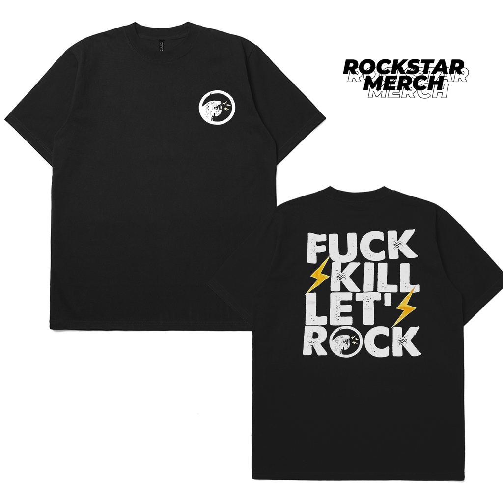 Jual T-shirt Band Teenage Death Star FCK Skill Lets Rock | Shopee Indonesia