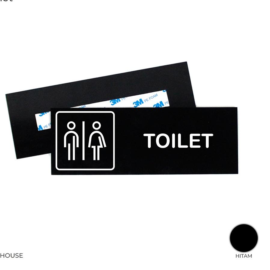 Jual Recomended Sign Board Toilet Toilet Umum Papan Toilet Akrilik Signage Shopee Indonesia