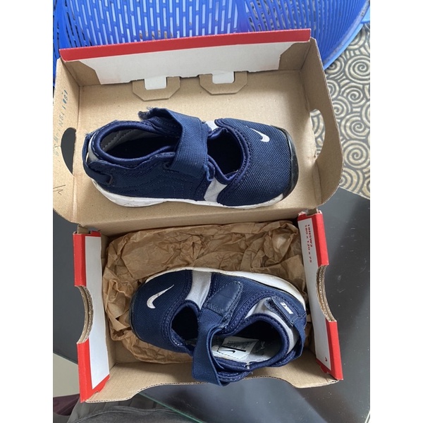 Navy nike rifts on sale infant