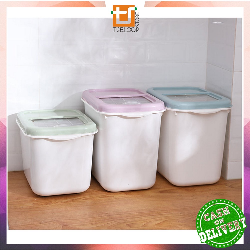 Jual OFM-C719 Tempat Beras Kotak Penyimpanan Makanan Rice Box Storage ...