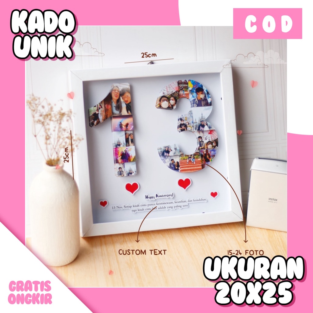 Jual Pop Up Frame 3d Kado Farewell Unik Souvenir Perpisahan Shopee