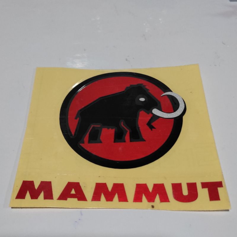 Jual sticker MAMMUT | Shopee Indonesia