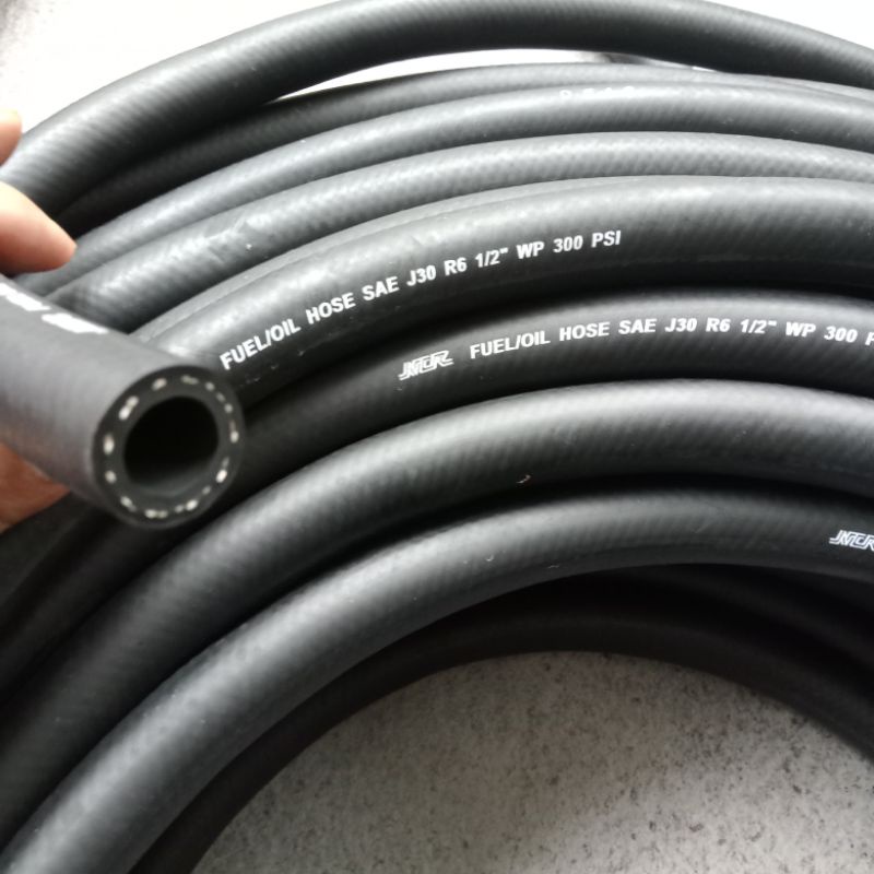 Jual SELANG NCR FUEL/OIL HOSE SAE J30 R6 1/2 (12,7mm) Shopee Indonesia