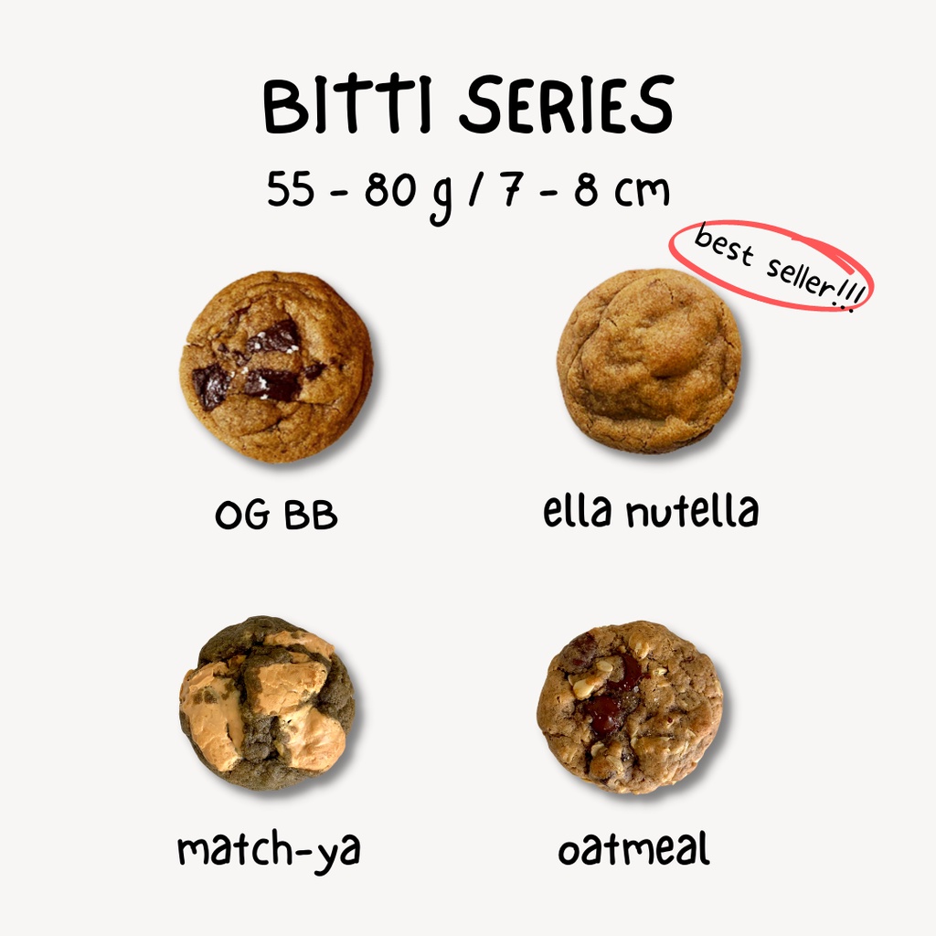Jual Rasarsa Premium Soft Cookies - Bitti Series | Shopee Indonesia