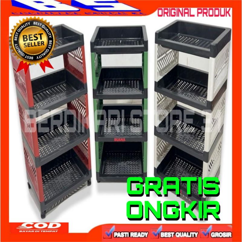 Jual [BS] RAK YOYO RUMAH SERBAGUNA RAK APARTEMEN KAKI RODA | Shopee ...