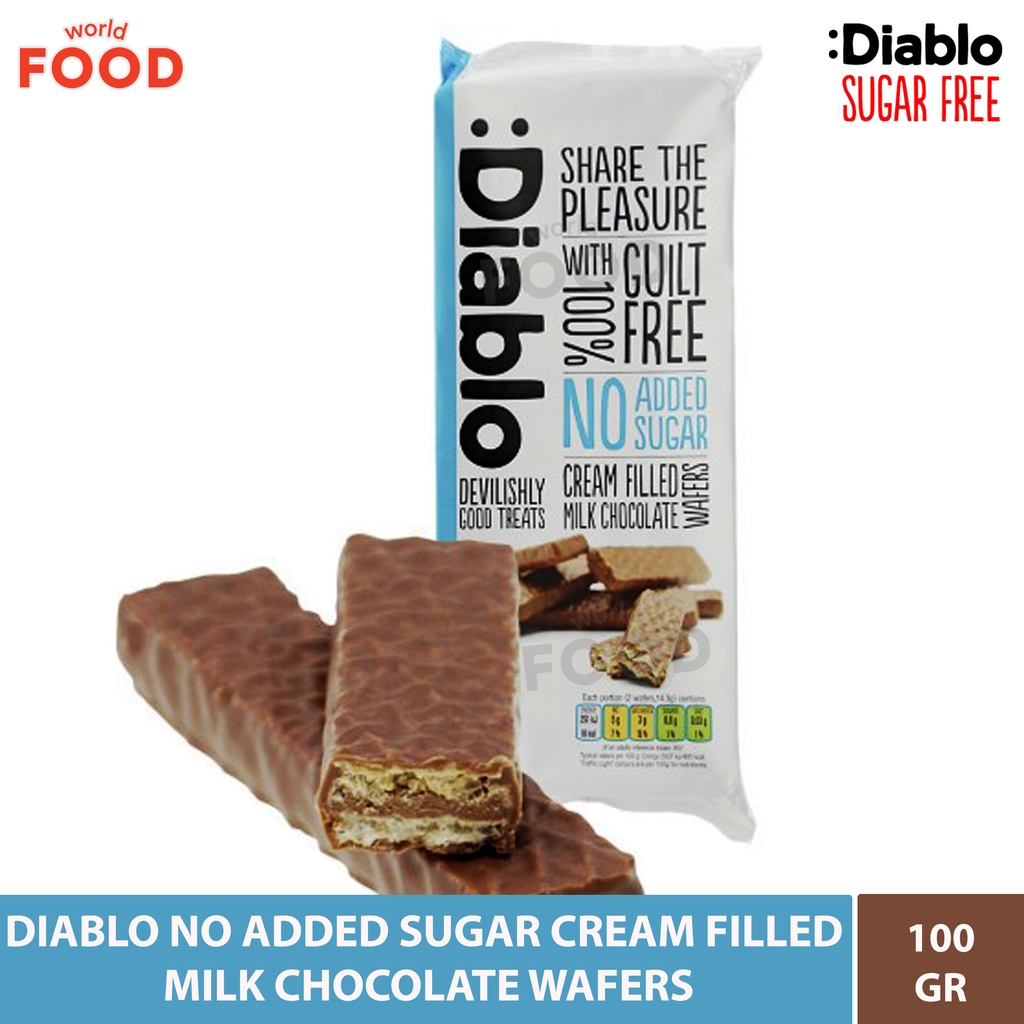 Jual DIABLO MILK CHOCOLATE COATED WAFER Shopee Indonesia