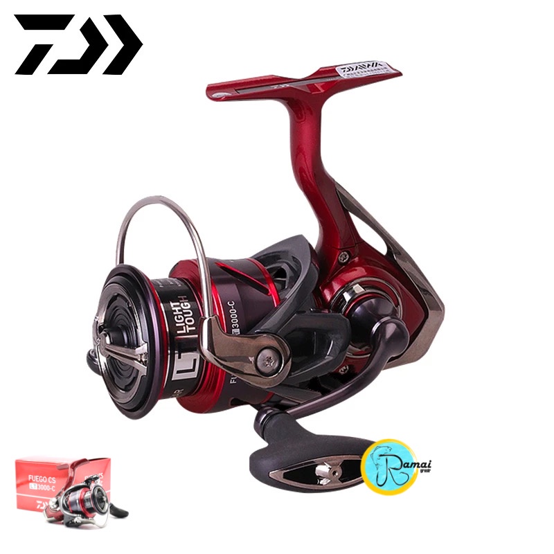 Moulinet De Pêche Tournant Daiwa Fuego CS LT - 6+1BB, Max Drag, Neuf Pour Lancer D'appâts