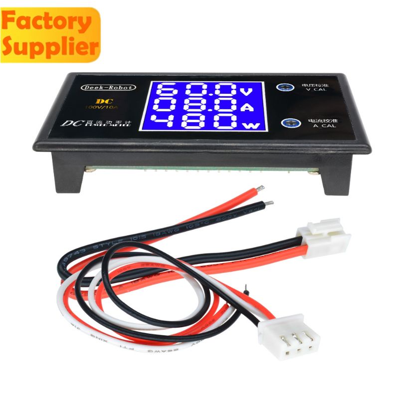 Jual LCd mbr power supply indicator maks 100v 10a voltmeter ampermeter ...
