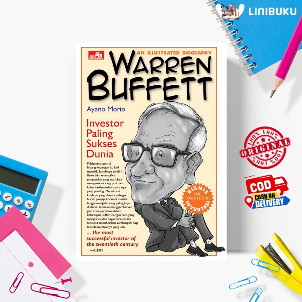 Jual Buku Biography: Warren Buffett By Ayano Morio An Illustrated - GPU ...