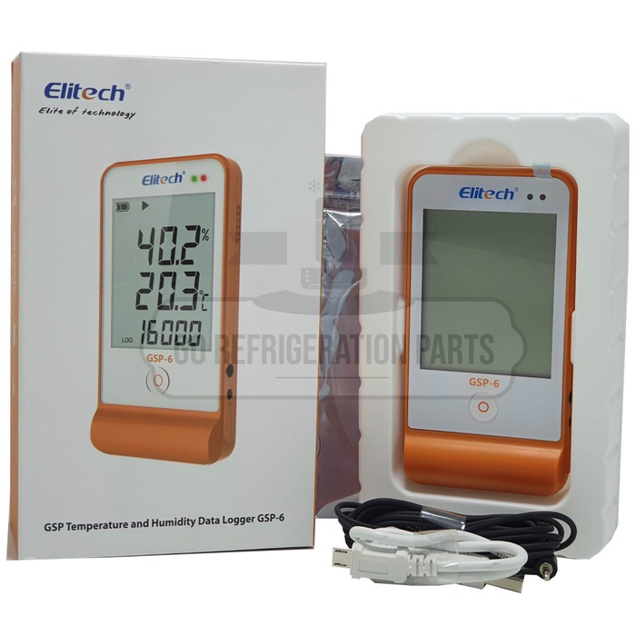 Jual Gsp6 Temperatur Data Logger Humidity Elitech Original [Populer