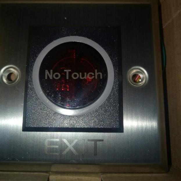 Jual exit release rte push button no touch Infrared contactless ...