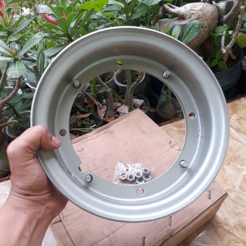 Jual Velg vespa Ring 8/Velg besi vespa Super bajaj Vbb PS R8 nos ...
