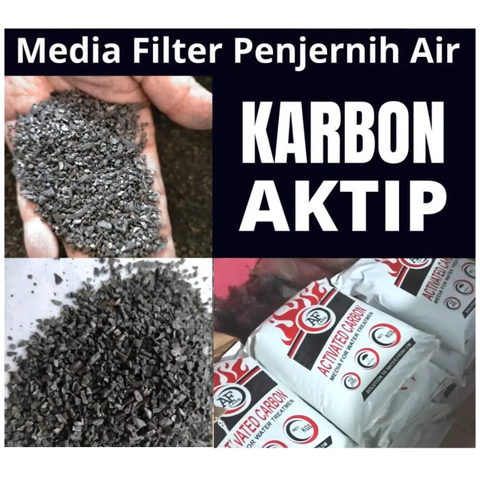 Jual Arang Kelapa Tempurung Karbon Aktif Media Filter 100 Original