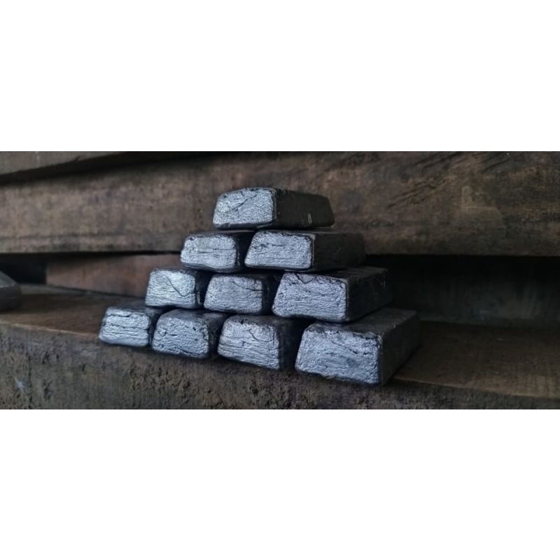 Jual Timah Batangan Kiloan 1 Kg Bersih murni Timah Lunak Timah