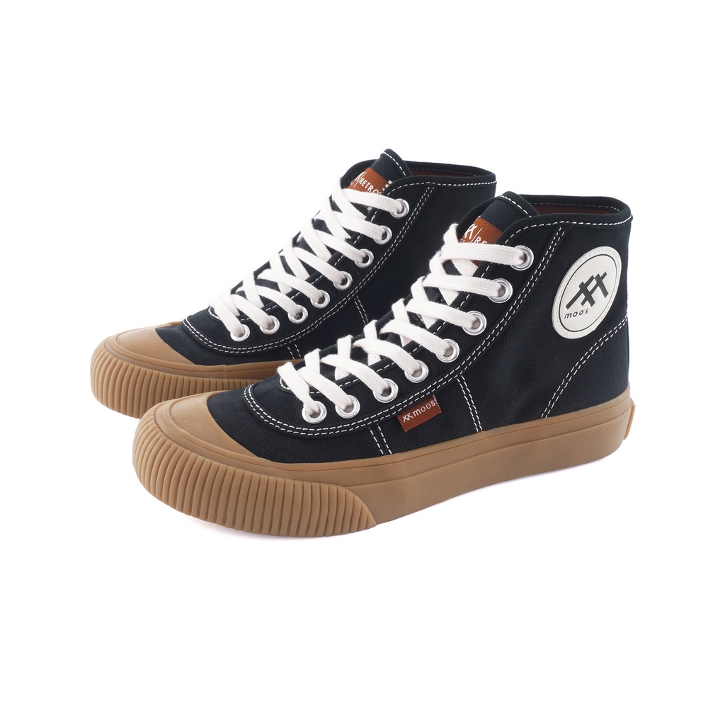 Jual Moos Footwear Hi Retro Black/Gum | Shopee Indonesia