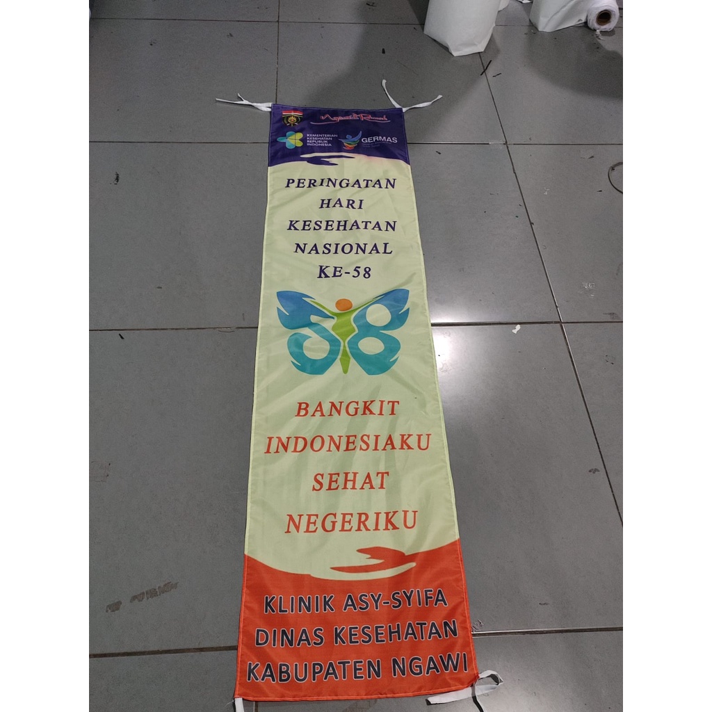 Jual Cetak Bendera Murah/Custom Bendera/Cetak Bendera Bebas Desain ...