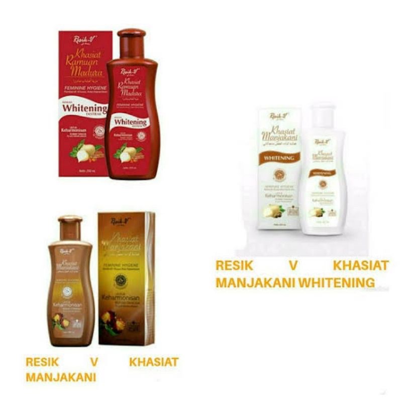 Jual RESIK-V KHASIAT MANJAKANI 200ML | Shopee Indonesia