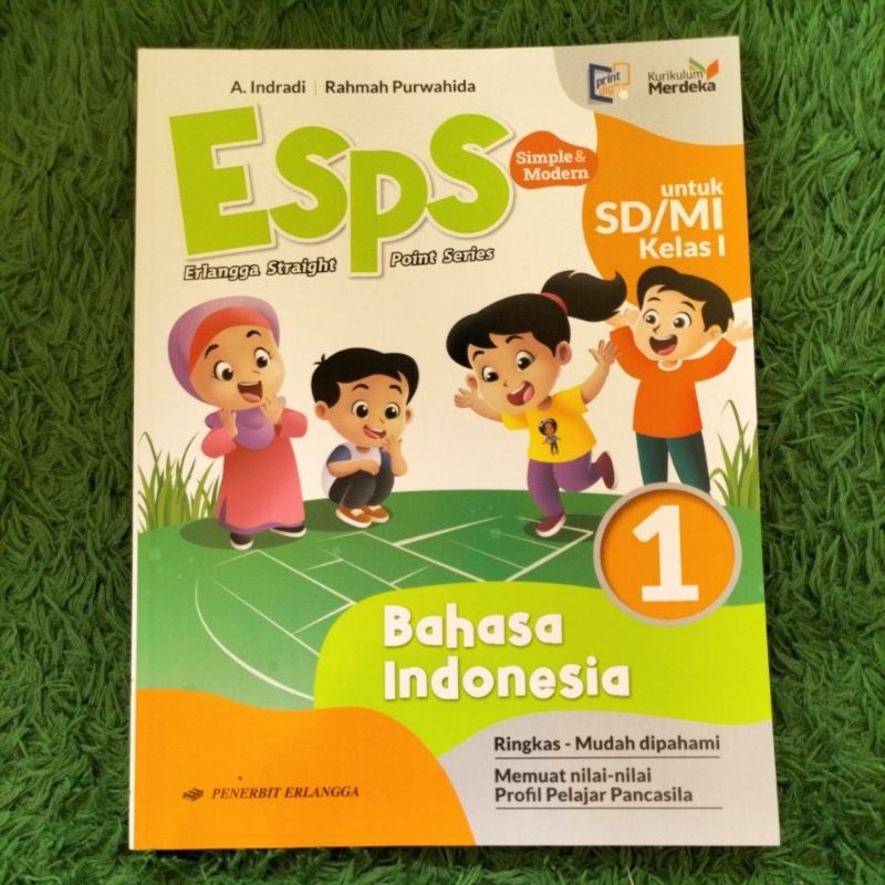 Jual ORIGINAL BUKU ESPS BAHASA INDONESIA KELAS 1 SD KURIKULUM MERDEKA ...