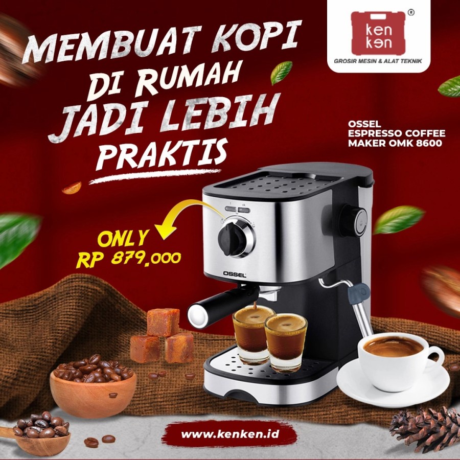 Jual Mesin Kopi Espresso Omk 8600 New Ossel Mesin Kopi Espresso Ossel Mesin Espresso Ossel Mesin 0066