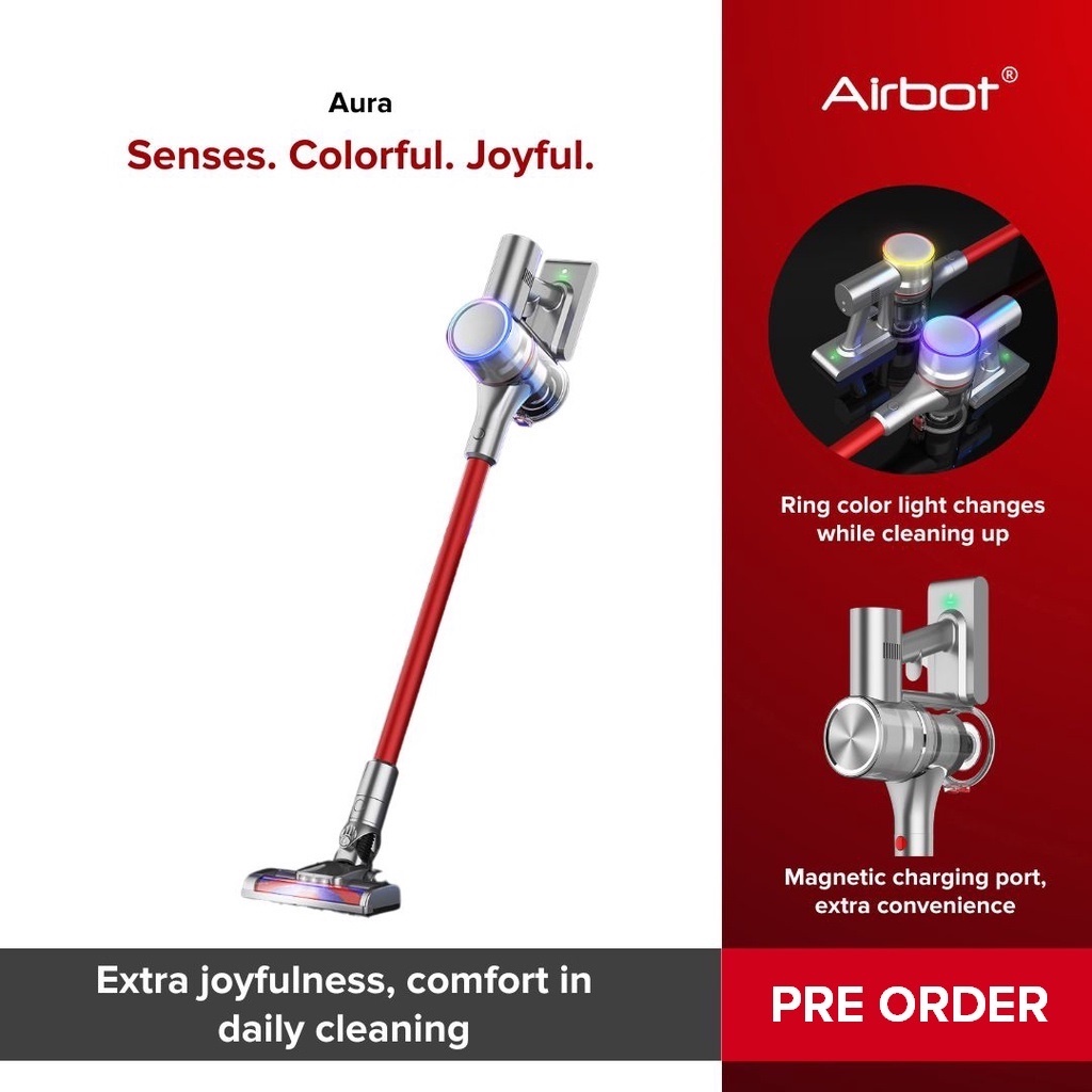 Jual Airbot Aura Cordless Vacuum Cleaner Mesin Penghisap Debu Dan