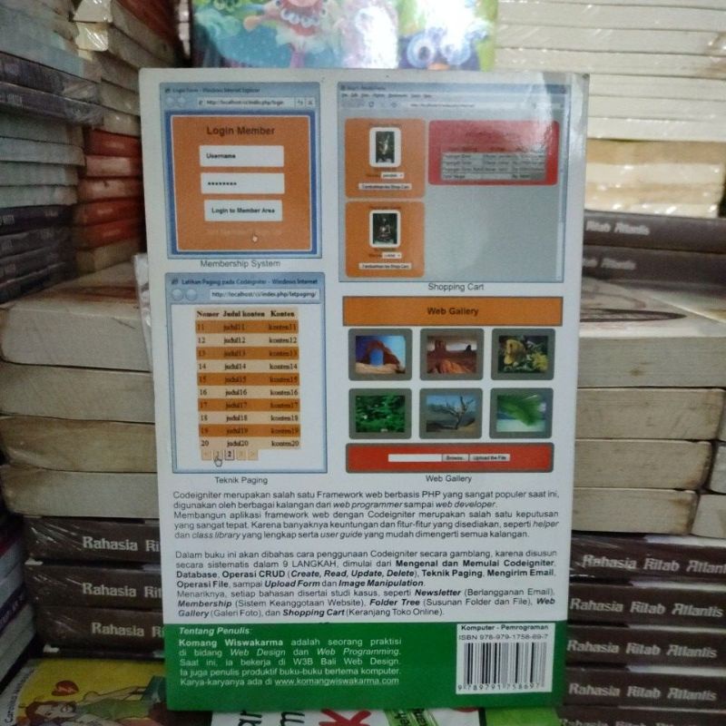 Jual 9 langkah menjadi master framework codeigniter. vsp1 | Shopee ...