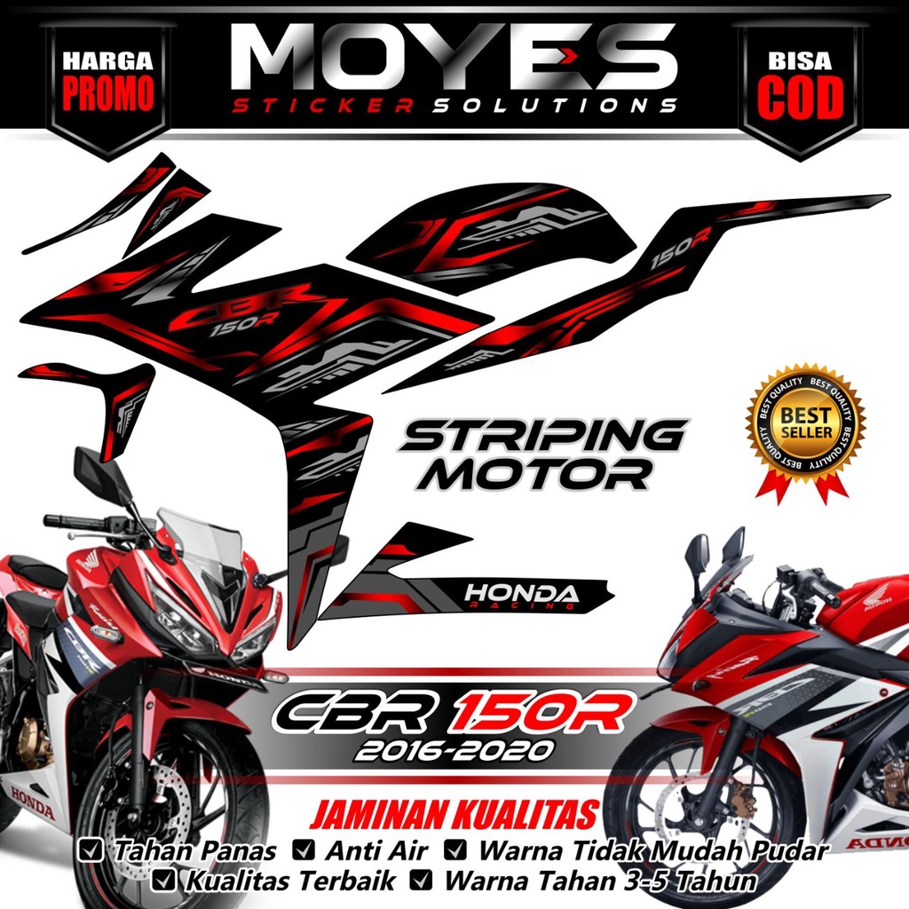 Jual Striping Motor Cbr R Facelift Matrikline Variasi Stiker