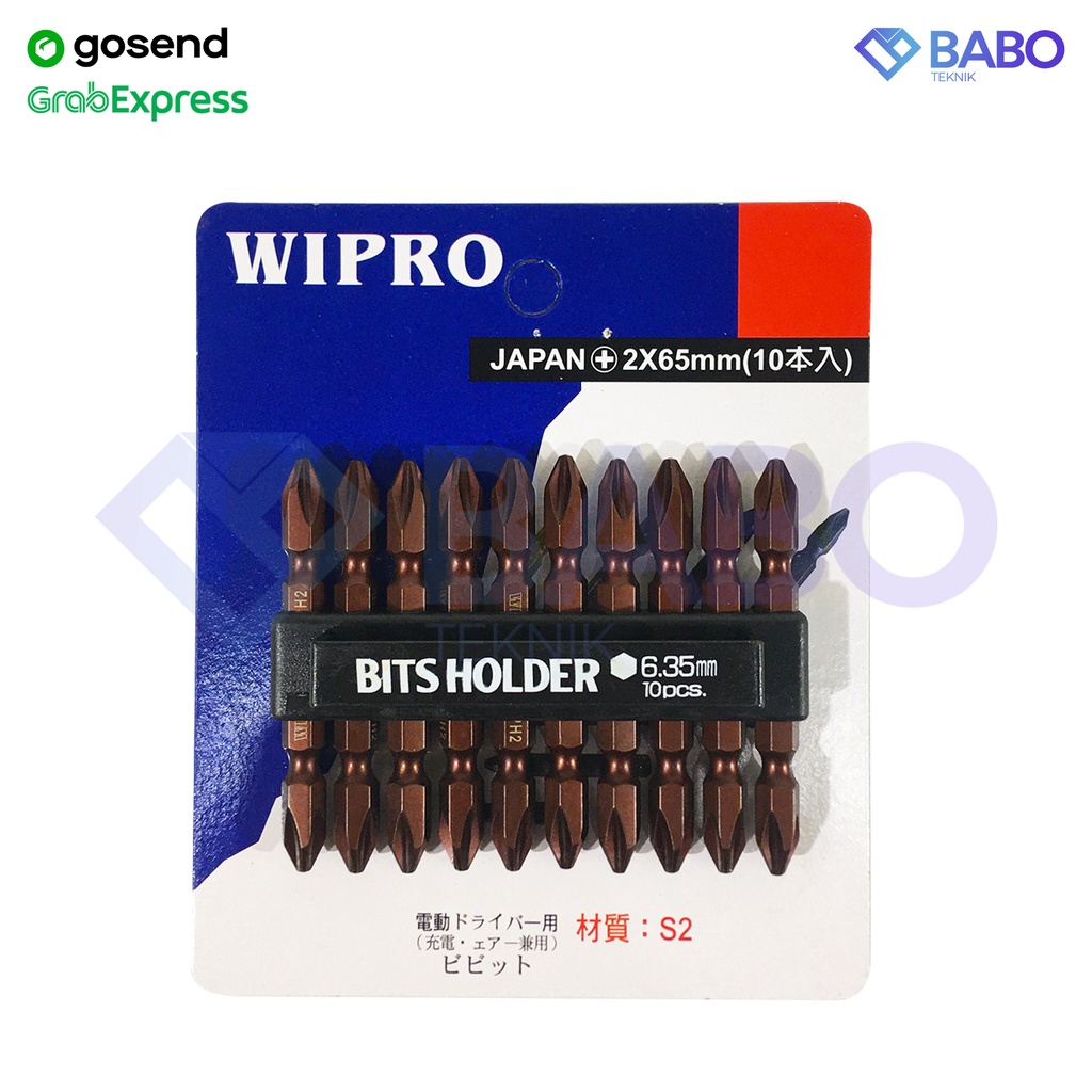 Jual Wipro Mata Obeng Angin Pendek Ph X Plus Shopee Indonesia