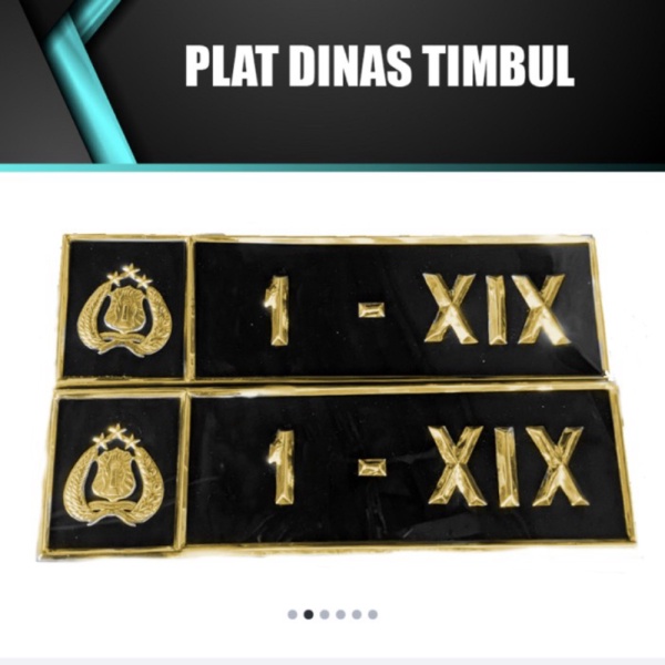 Jual Dijual Suku Cadang Cetak Plat Dinas Timbul Khusus Anggota Dan Wajib Tunjuka Murah Shopee