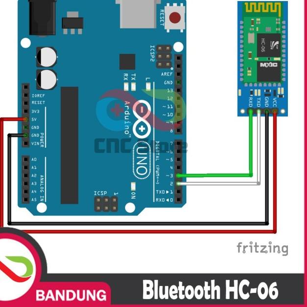 Jual HC-06 HC06 BLUETOOTH TRANSCEIVER MODULE FOR ARDUINO UNO MEGA