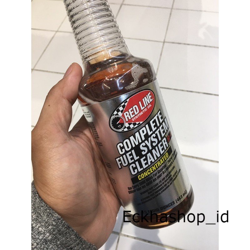 Jual Redline Complete Fuel System Cleaner Membersihkan injektor ...