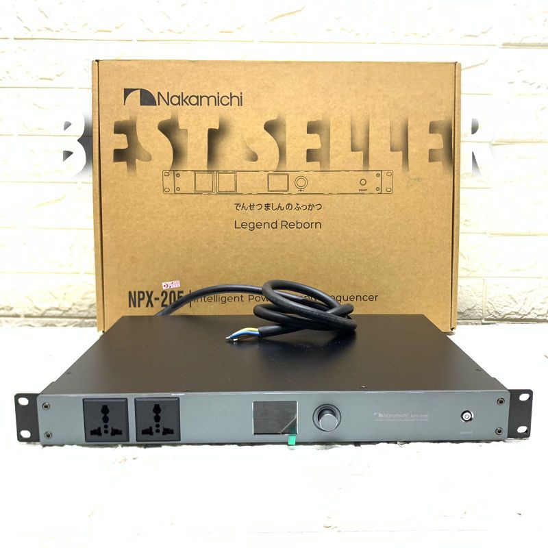 Jual Power Distributor Nakamichi NPX 205 Original Power Sequencer ...