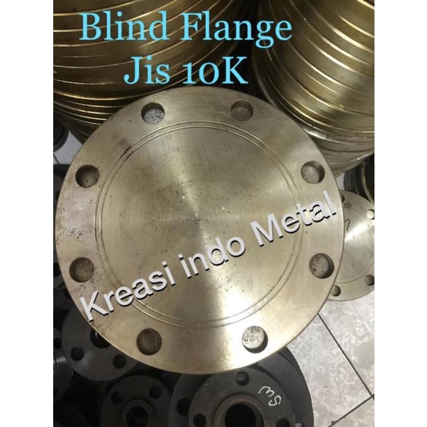 Jual Blind Flange Jis K Ns Inch Besi Buta Shopee Indonesia