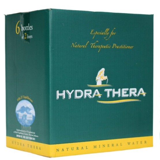 Jual Hydra Thera Natural Mineral Water / Air Minum Mineral Alami 1 DUS ...