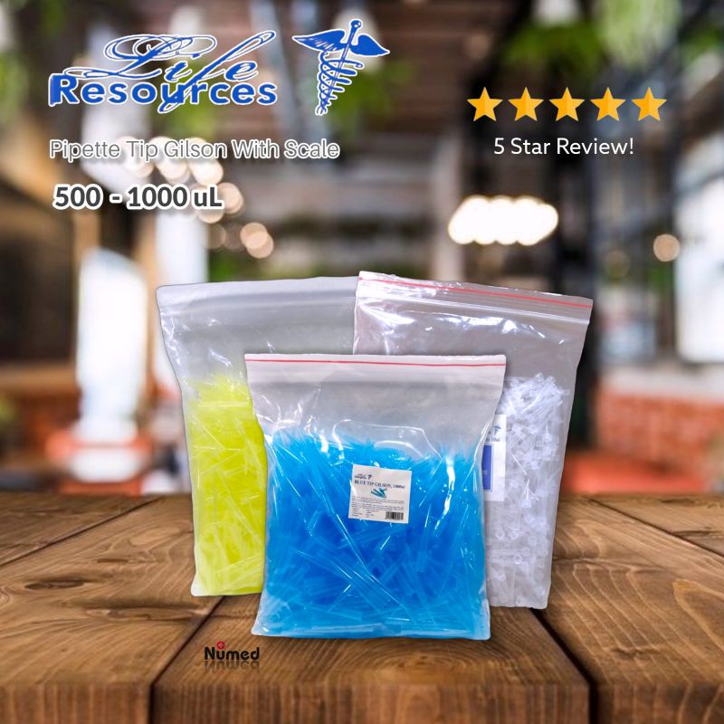 Jual Pipette Tips Original Life Resources / Pipet Yellow Tip / Pipet White Tip / Pipet Blue Tip