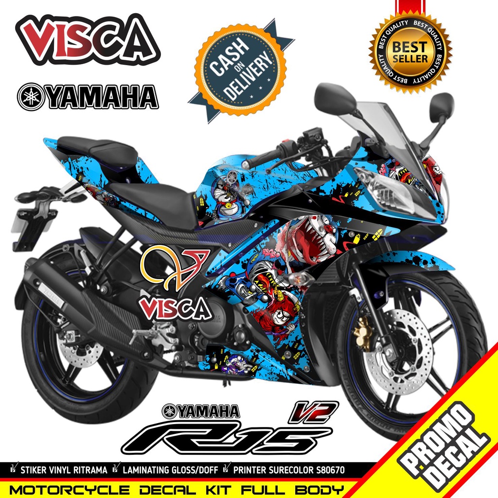 Jual Decal R15 V2 Full Body Dekal R15 V2 Stiker R15 V2 Full Body Keren ...