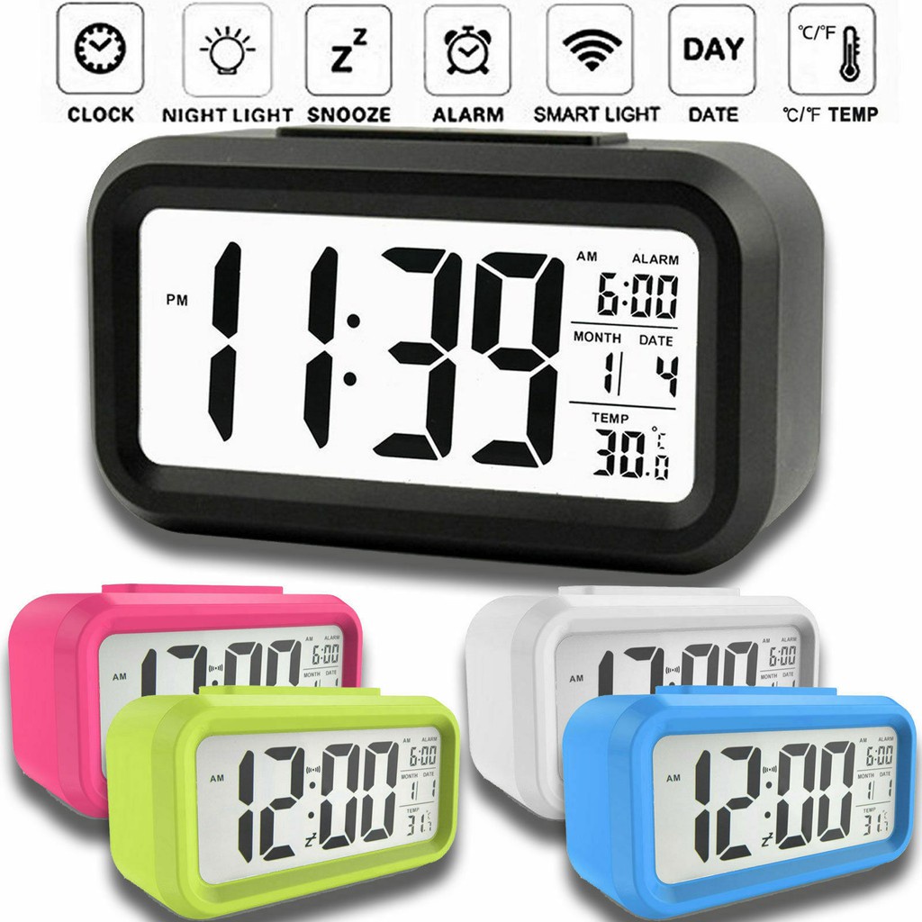 Jual Jam Meja Pintar / Digital Desktop Smart Clock ( No Baterai ...