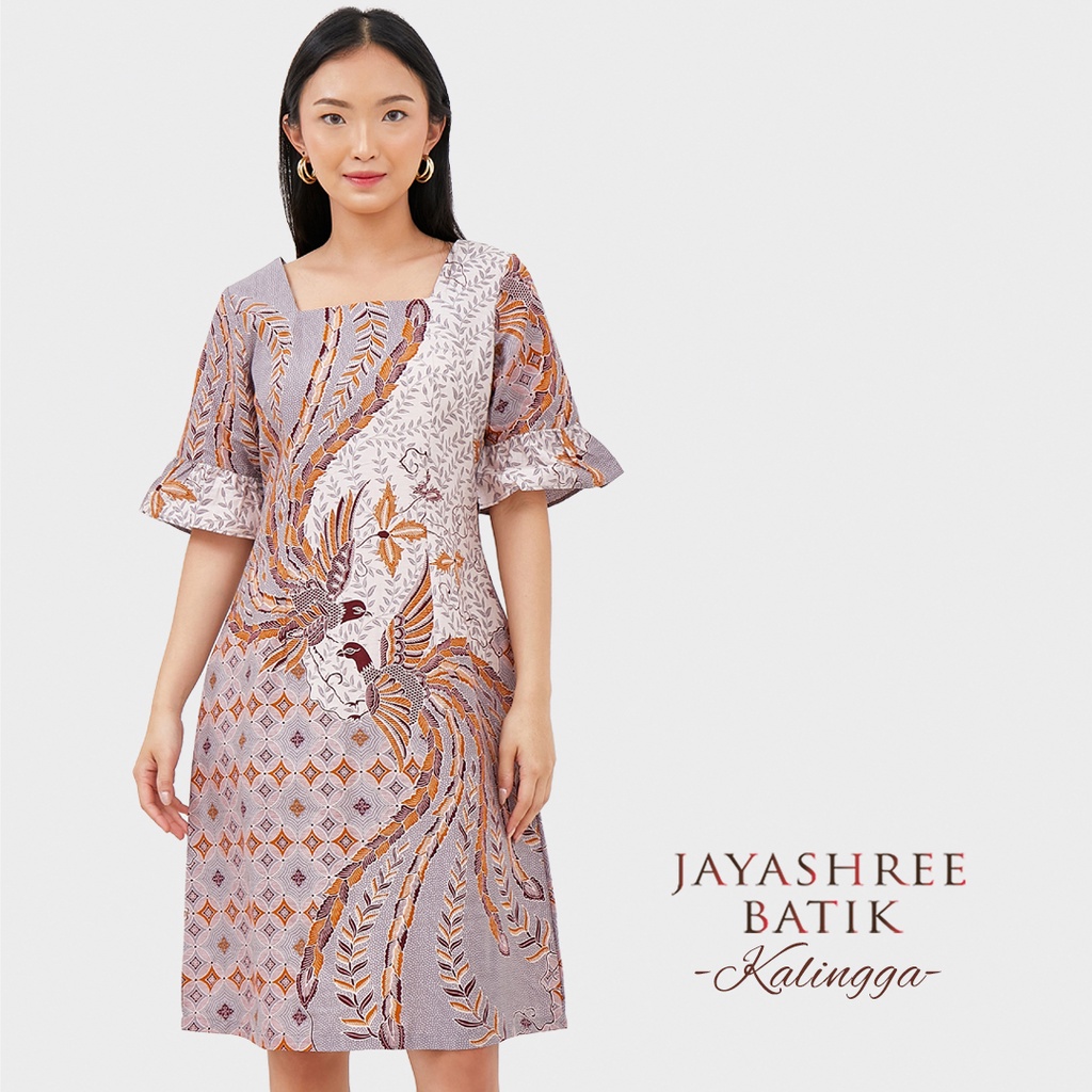 Jual Jayashree Batik Kalingga Dress Wanita | Shopee Indonesia