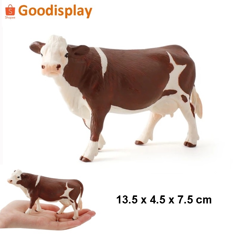 Jual aneka mainan pajangan miniatur hewan binatang ternak wild farm ...
