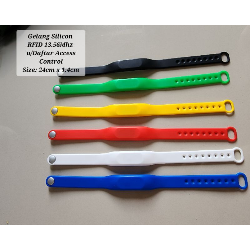 Braccialetti RFID in silicone impermeabili riutilizzabili dal produttore