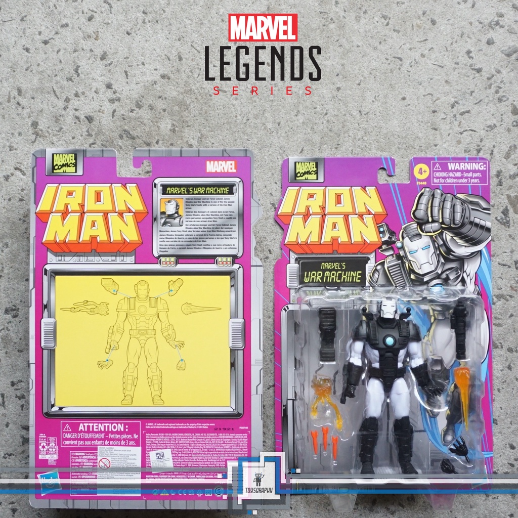 Jual Marvel Legends Retro Iron Man War Machine Warmachine | Shopee ...