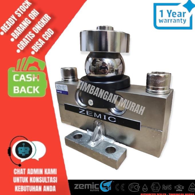 Jual LOAD CELL ZEMIC HM9B 30TON / LOAD CELL JEMBATAN TIMBANG ZEMIC hm9b ...