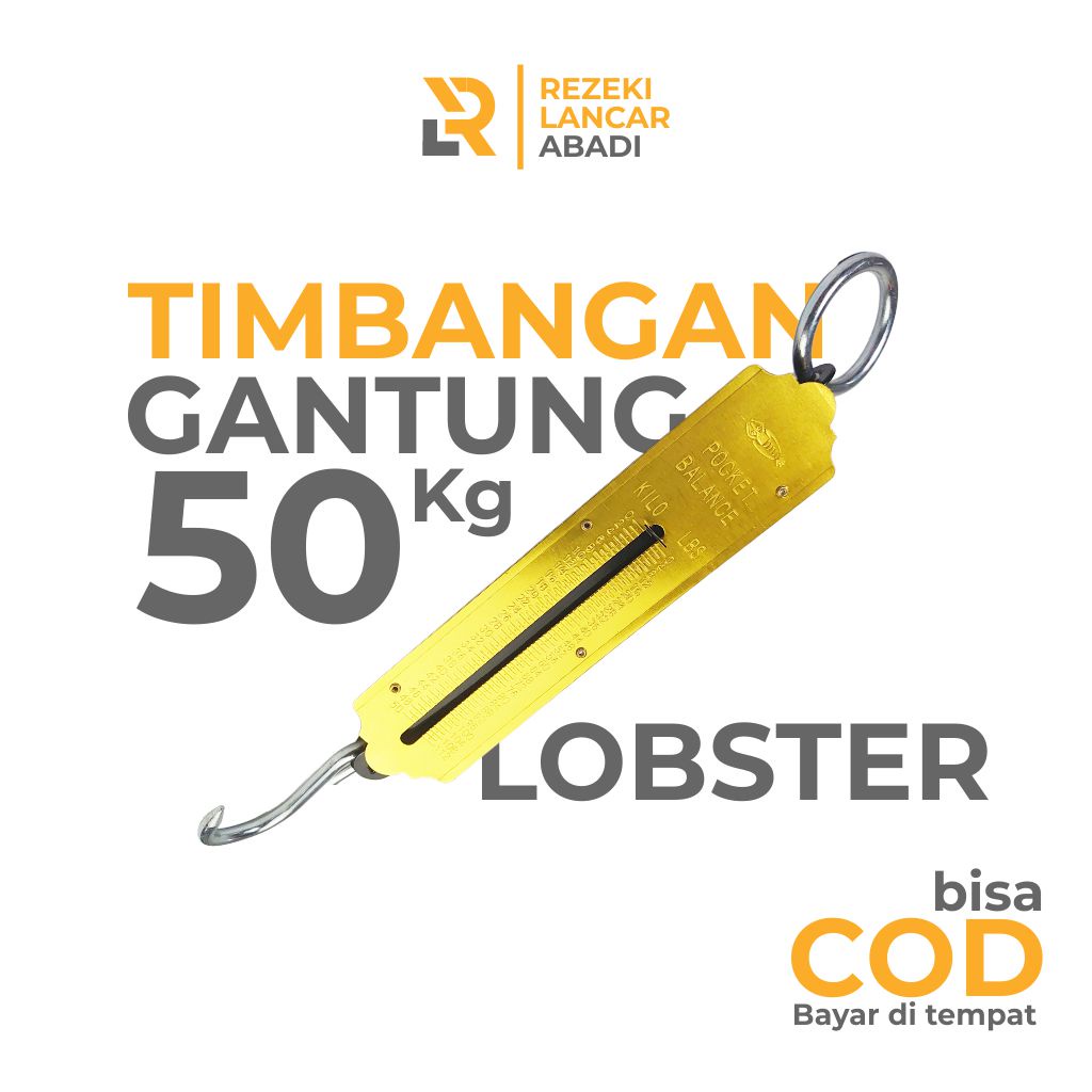 Jual Lobster Timbangan Gantung Kg Timbangan Gantung Manual Kg Shopee Indonesia